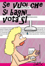 Cartoon: VOTA SI (small) by darix73 tagged referendum