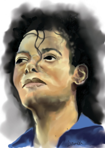 Cartoon: MJ (medium) by denver tagged denver,srilanka