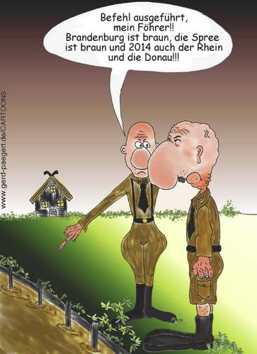 Cartoon: Brandenburg (medium) by boogieplayer tagged umwelt