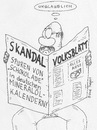 Cartoon: Weihnachtskalender (small) by boogieplayer tagged pressemitteilung