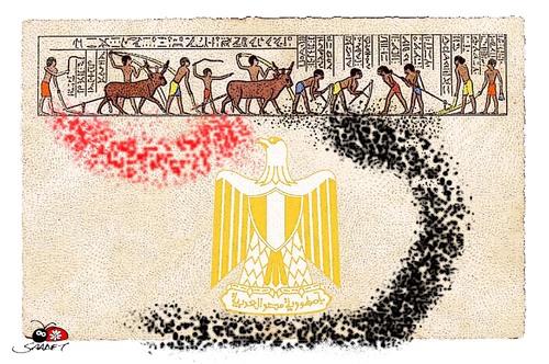 Cartoon: Papyrus (medium) by saadet demir yalcin tagged saadet,sdy,syalcin,turkey
