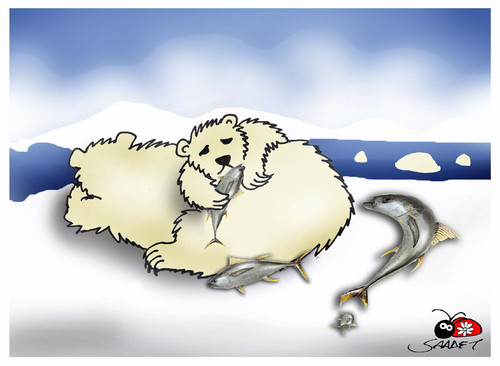 Cartoon: Waiting-2 (medium) by saadet demir yalcin tagged sdy,syalcin,saadet,turkey,globalwarming