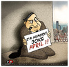 Cartoon: APRIL 1 (small) by saadet demir yalcin tagged saadet sdy syalcin turkey april1 nisan1 jokedays