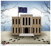Cartoon: European Union (small) by saadet demir yalcin tagged saadet,sdy,europeanunion,economiccrisis,money,flag