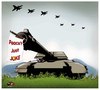 Cartoon: Just Joke.. (small) by saadet demir yalcin tagged saadet,sdy,syalcin,peace,war,turkey,world