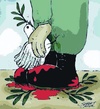 Cartoon: PEACE (small) by saadet demir yalcin tagged war