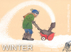 Cartoon: WINTER (small) by T-BOY tagged winter