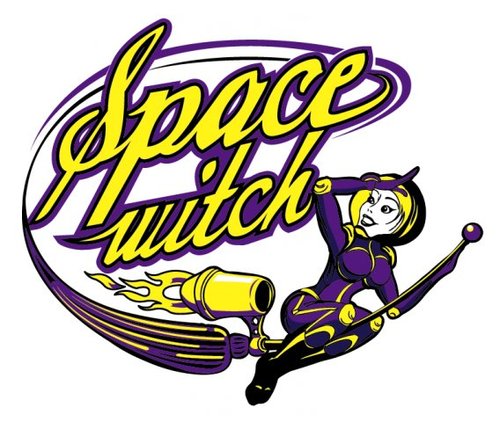 Cartoon: space witch (medium) by Braga76 tagged space,witch