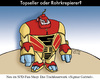 Cartoon: Tischfeuerwerk der SPD (small) by Nottel tagged spd,koalition,koalitionsvertrag,votum