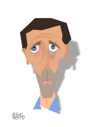 Cartoon: Dr. House (medium) by geomateo tagged doctor,house