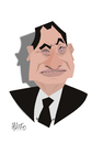 Cartoon: Mubarak (small) by geomateo tagged mubarak,egypt