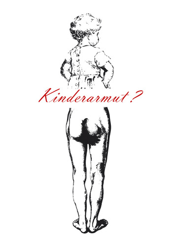 Cartoon: Kinderarmut (medium) by KREMPEL tagged kinder,alter,armut