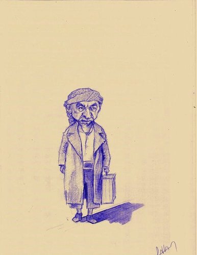 Cartoon: eskiya (medium) by sahannoyan tagged eskiya,sen,sener