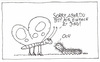 Cartoon: Och (small) by Oliver Kock tagged schmetterling,raupe,liebe,enttäuschung,alter,insekten,tiere,cartoon,nick,blitzgarden
