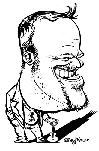 Cartoon: Stefan Raab (medium) by stieglitz tagged stefan,raab,karikatur