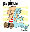 Cartoon: Papinus (small) by Zurum tagged berlusconi,linus