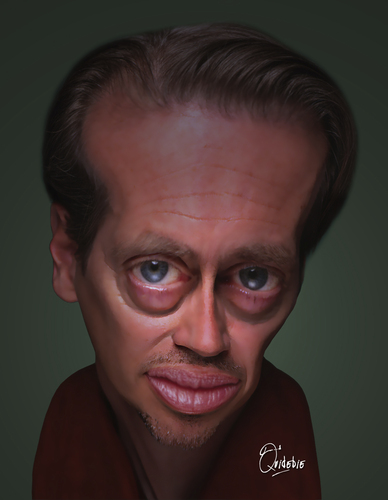 Cartoon: Steve Buscemi (medium) by Quidebie tagged steve,buscemi,caricature,karikatuur,fun,funny,movie,star,usa,film,celebrity