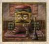 Cartoon: Ottoman Sponge (small) by salihgonenli tagged sponge,bob,spongebob,squarepants,square,panths