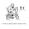 Cartoon: Choppers (small) by Curis tagged chopper helicopter bike army supplies afghanistan