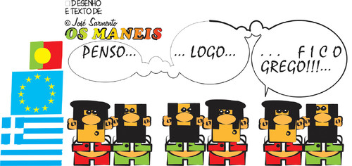 Cartoon: Grego (medium) by jose sarmento tagged grego