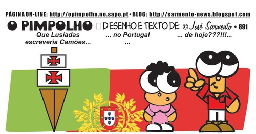 Cartoon: O Pimpolho (medium) by jose sarmento tagged pimpolho