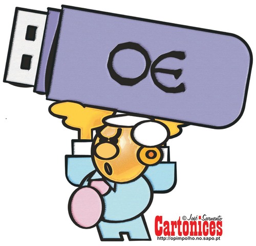 Cartoon: Orcamento Estado (medium) by jose sarmento tagged orcamento,estado