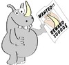 Cartoon: Reward (small) by komika tagged reward,hippo