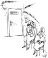 Cartoon: dentist (small) by Mirek tagged mrazek cynical humor blind