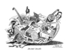 Cartoon: Boni-Steuer (small) by Pohlenz tagged usa,banken,bonus,boni,steuer,obama