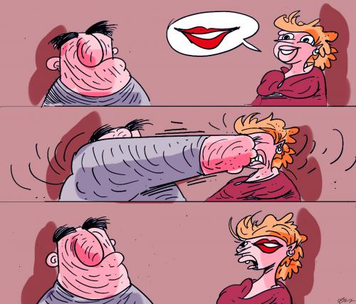 Cartoon: love (medium) by oguzgurel tagged humor