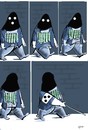 Cartoon: terror (small) by oguzgurel tagged humor