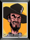 Cartoon: Clint Eastwood Caricature (small) by domarn tagged clint,eastwood,caricature,cartoon,celebrity,famous,people