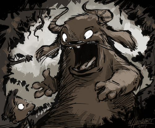 Cartoon: Artbook Monstersketch (medium) by norman100 tagged artbook,sketch,cartoon,norman,hundert