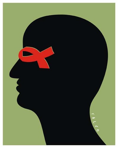 Cartoon: aids (medium) by alexfalcocartoons tagged aids