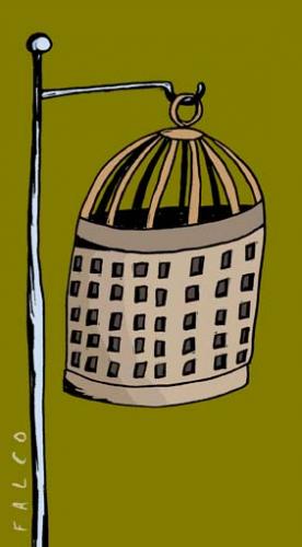Cartoon: buildings (medium) by alexfalcocartoons tagged buildings