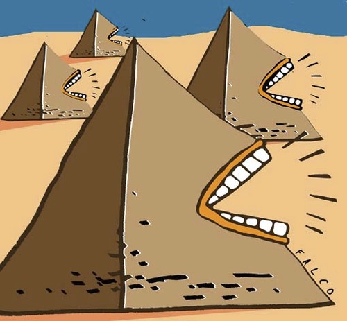 Cartoon: Egypt (medium) by alexfalcocartoons tagged egypt