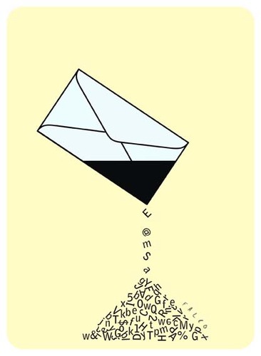 Cartoon: letter (medium) by alexfalcocartoons tagged letter