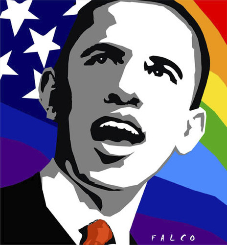Cartoon: Obamagays (medium) by alexfalcocartoons tagged obamagays