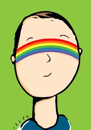 Cartoon: rainbow (medium) by alexfalcocartoons tagged rainbow