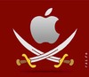 Cartoon: Applepirated (small) by alexfalcocartoons tagged applepirated