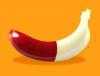 Cartoon: banana pill (small) by alexfalcocartoons tagged banana,pill