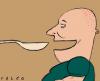 Cartoon: eating (small) by alexfalcocartoons tagged eating