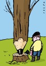 Cartoon: tree (small) by alexfalcocartoons tagged tree