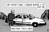Cartoon: Mad Max takes Uber (small) by sinann tagged mad,max,fury,road,uber