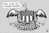 Cartoon: Thanksgiving seal (small) by sinann tagged thanksgiving,america,seal,united,states