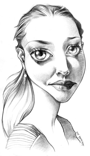 Cartoon: AMANDA SEYFRIED (medium) by ALEX gb tagged amanda,seyfried,actress,singer,american,alex,movies