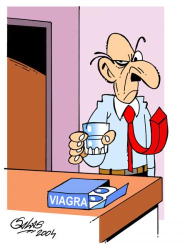 Cartoon: Viagra (medium) by Salas tagged blue,tie