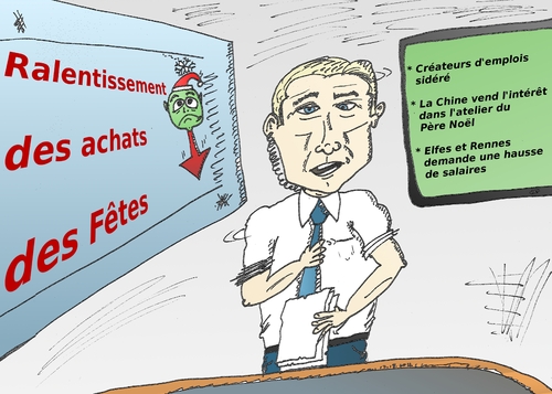 Cartoon: achats des fetes en caricature (medium) by BinaryOptions tagged caricature,dessin,comique,option,binaire,options,binaires,optionsclick,trader,tradez,trading,economie,economique,news,nouvelles,infos,actualites,shopping,fetes,achats