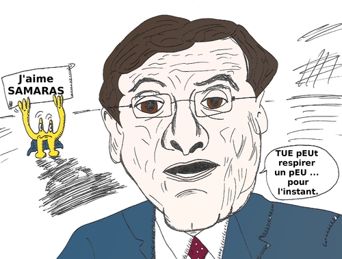 Cartoon: PM Grec Antonis Samaras (medium) by BinaryOptions tagged antonis,samaras,banque,centrale,europeenne,premier,ministre,grece,financiere,politique,euro,eur,dette,zone,europe,caricature,editoriale,dessin,anime,comique,entreprise,optionsclick,trader,options,binaires,negociation,nouvelles,actualites,financement,commerce,drole,humour,euroman,bancaire,news,infos,super,heros