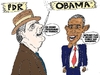 Cartoon: fdr et obama en caricature (small) by BinaryOptions tagged option,binaire,options,binaires,optionsclick,tradez,trader,trading,fdr,roosevelt,obama,caricature,dessin,comique,financier,boursier,economique,solutions,news,infos,nouvelles,actualites